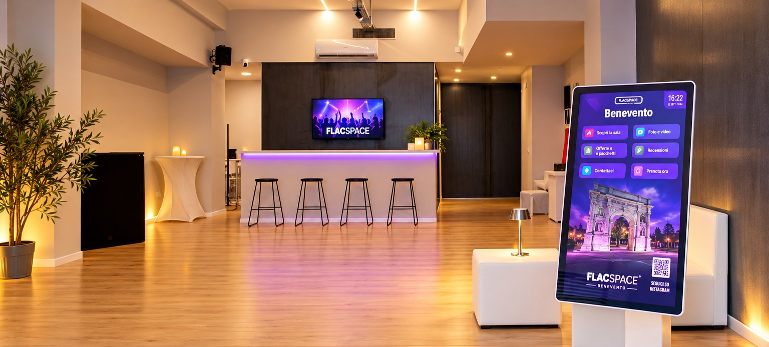 Sala eventi FLAC Benevento